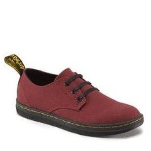 Dr. Martens • SOHO Burgundy Canvas Air Wair Sneaker